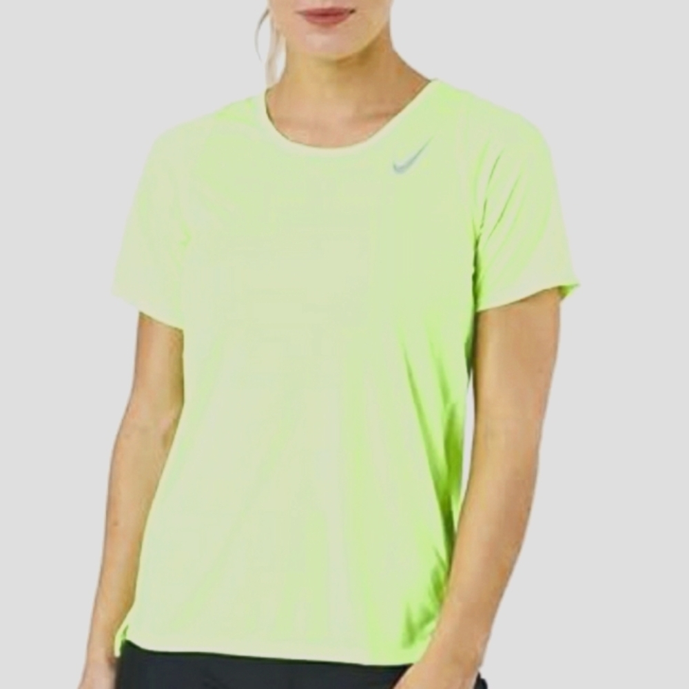 Neon Green Nike Dri-Fit Short Sleeve Athletic Tee Shirt size S